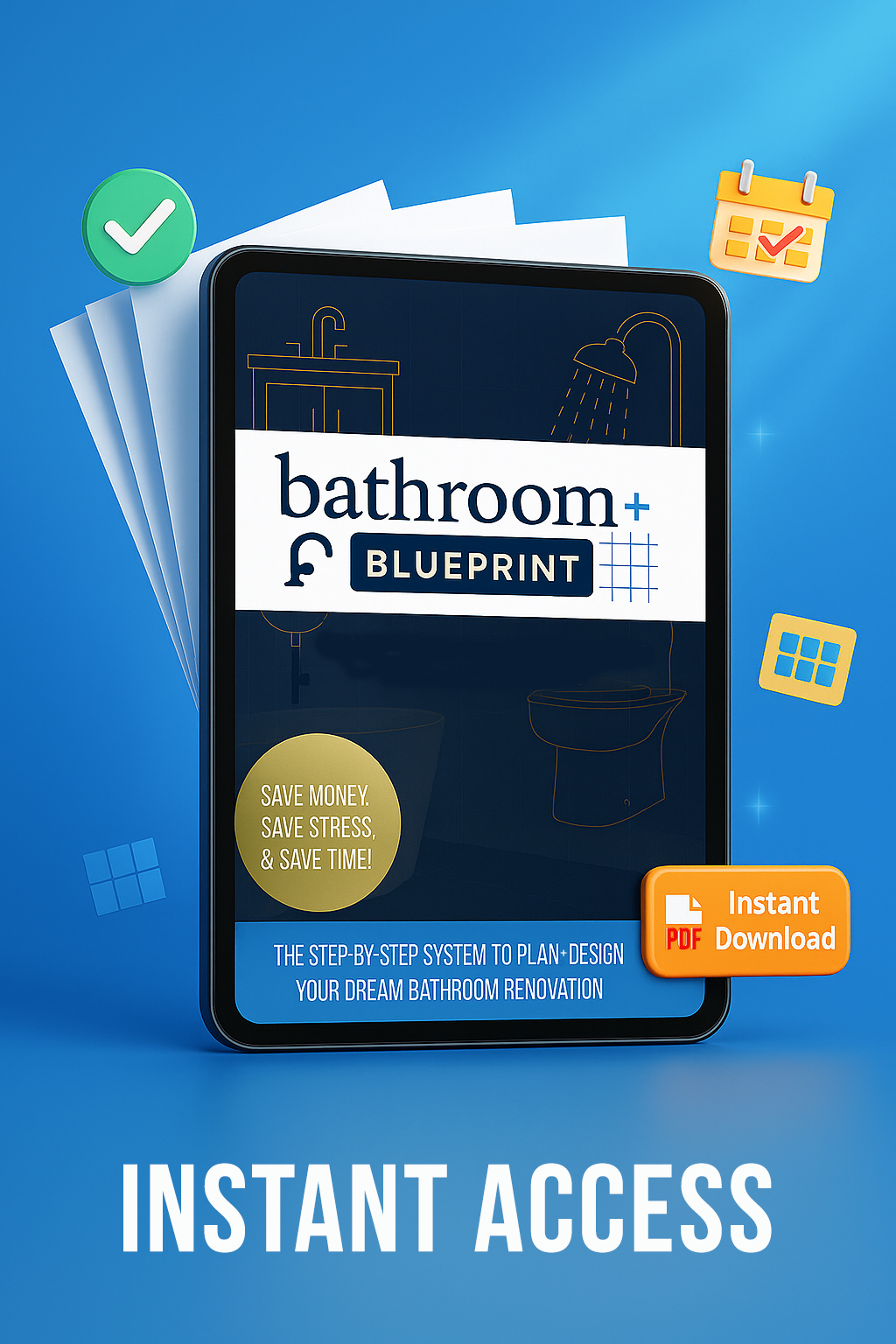 Bathroom Blueprint - 50% Off