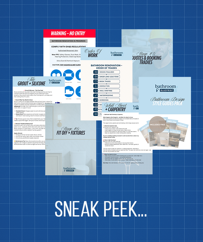 Bathroom Blueprint - 50% Off