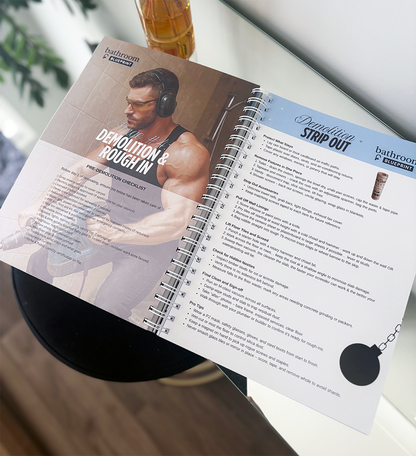 Bathroom Blueprint - Physical Version (Free Delivery)