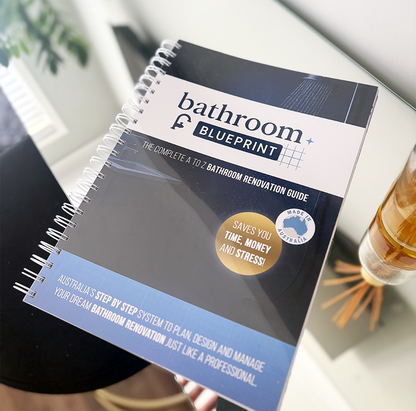 Bathroom Blueprint - Physical Version (Free Delivery)