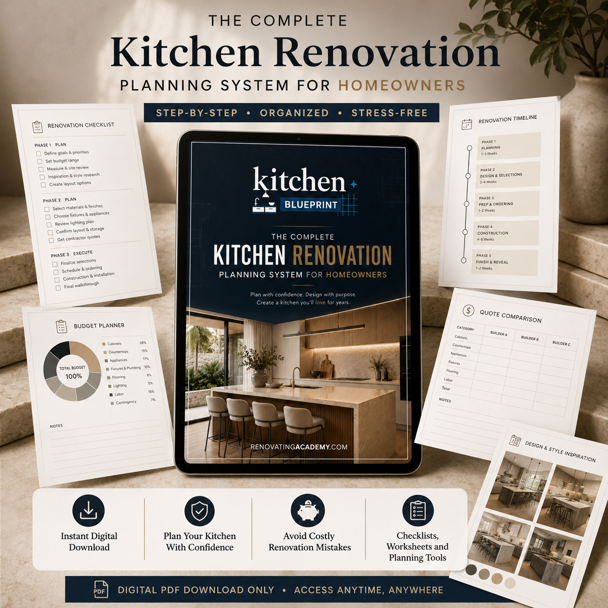 Kitchen Blueprint (Digital Version)